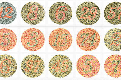 Farbosleposť - porucha farebného videnia